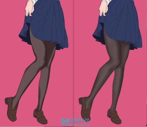 动漫女生丝袜,动漫女生魅力无限